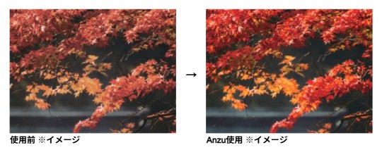 伊藤光学Anzu杏を使った場合のビフォーアフター 見え方の変化
