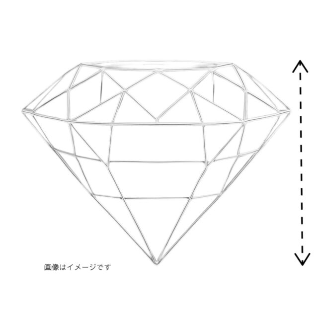 リングに埋め込まれた宝石は外すまでは石の高さ（サイズ）が不明