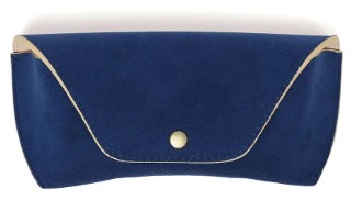 ディフューザーのメガネケース「TECH SUEDE EYEWEAR CASE / Navy & Natural」