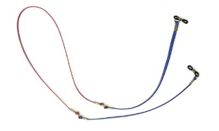 ディフューザーのグラスコード｜TWO TONE GENUINE LEATHER GLASS CODE / Dark Red × Blue