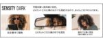HOYAセンシティ ダークの調光レンズの発色変化比較（屋外・車内・屋内）