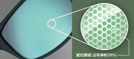 ネッツペックコート 減光領域
