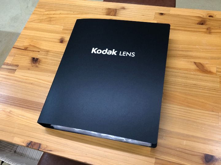 松江市のメガネ店 長谷川時計店のKODAK B2B Lensサンプルバインダー