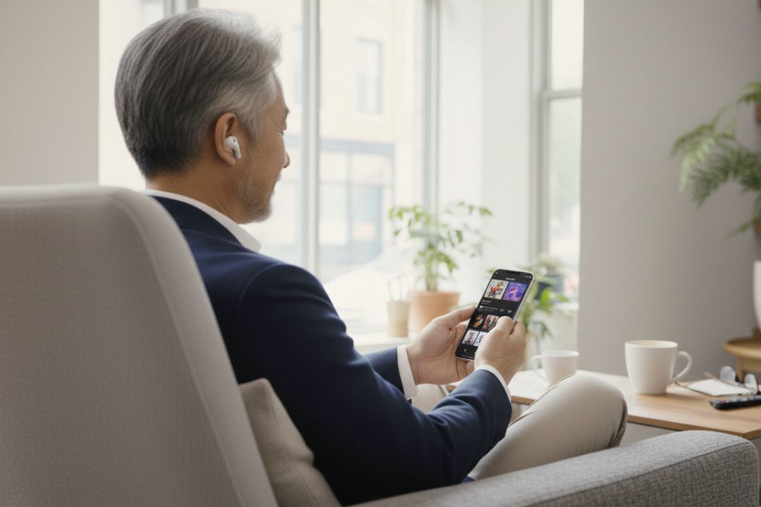 音楽や通話（電話）に使いたい時もこれ一台でOk。周りの目が木にならない