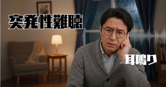 突発性難聴(突然片方の耳の聞こえが悪くなる病気)