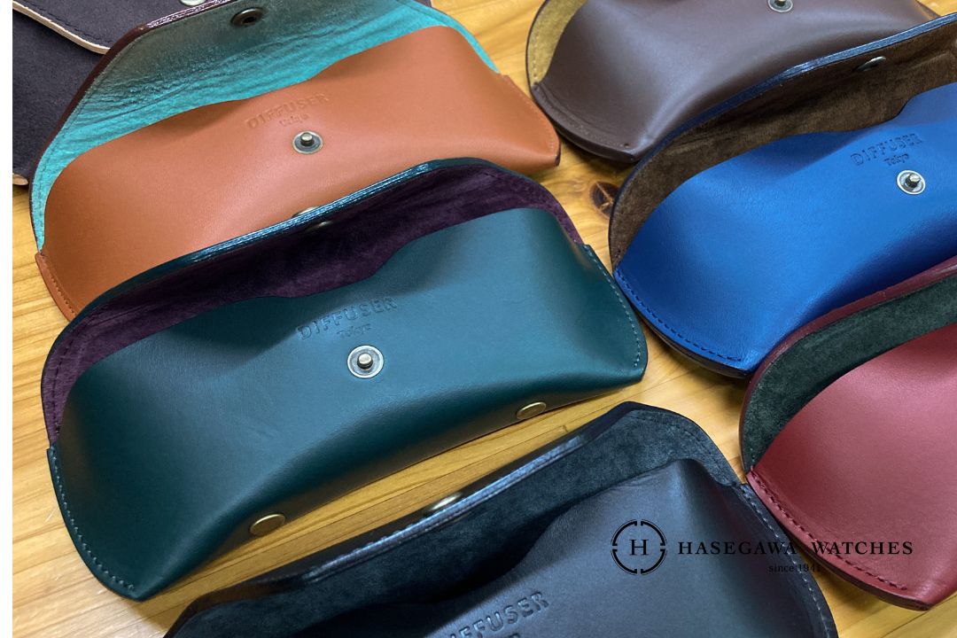 DIFFUSER Tokyo スムースレザーメガネケース SG1174 カラー展開
