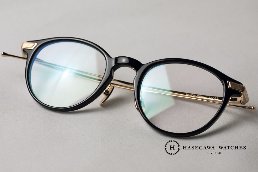 ミスタージェントルマン アイウェア WHEEL カラーB 正面 松江市のメガネ店 長谷川時計店