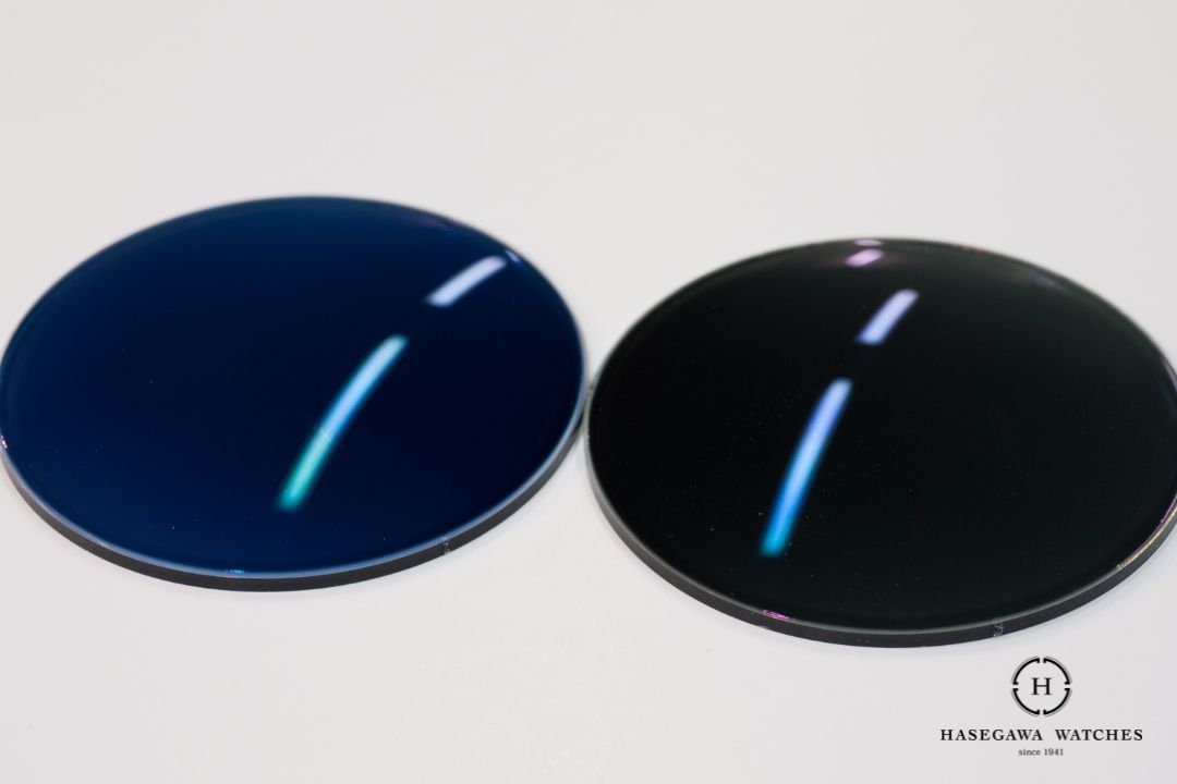 アートブルーEX アートグリーンEX 最高濃度 発色後の状態 松江市メガネ店