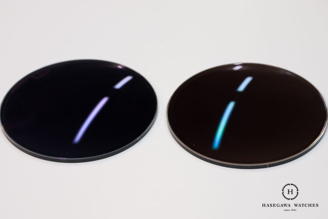 アートグレーEX アートブラウンEX 最高濃度 発色後の状態 松江市メガネ店