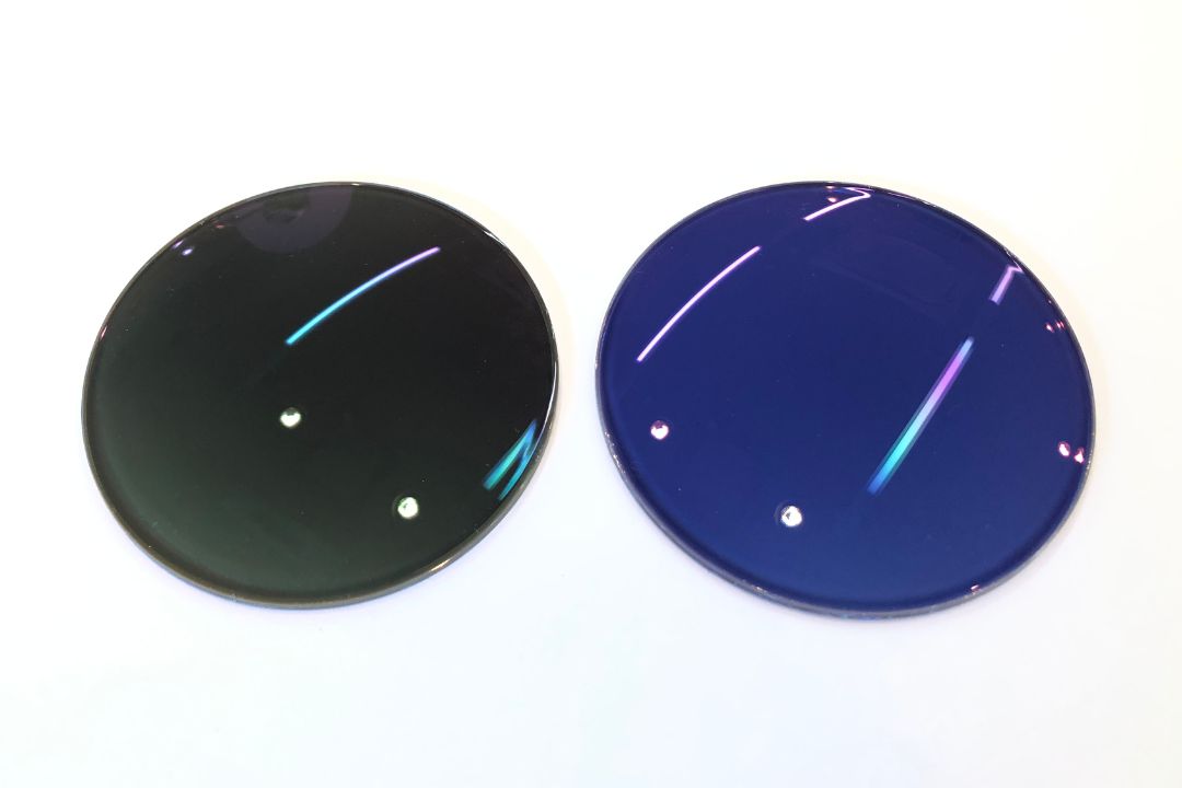 東海光学 ルティーナフォト2 グリーン ブルー 新色 最高濃度 発色後 松江市 長谷川時計店